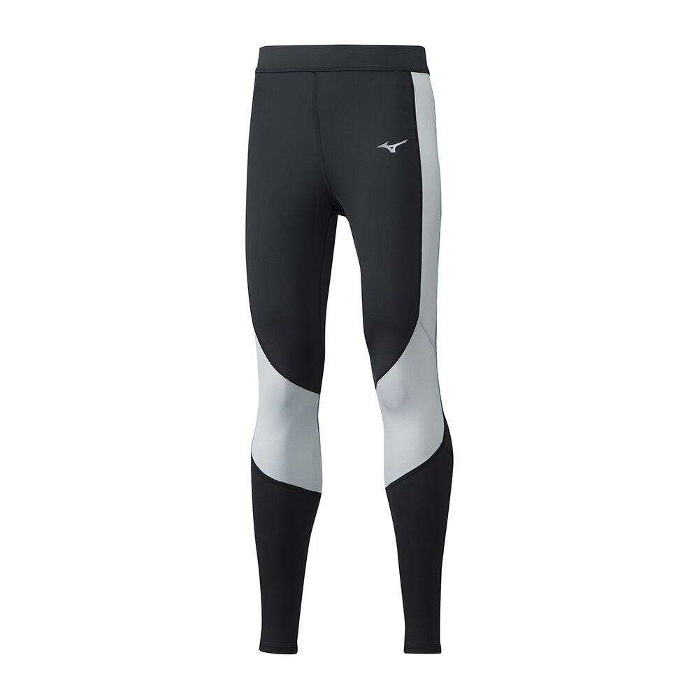 Damske Legíny Mizuno Impulse Core Long Bezecke Čierne/Siva Vypredaj MGFV08354